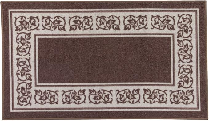 Floral Border Rug