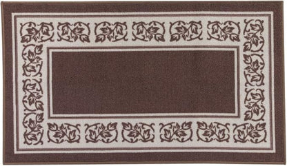 Floral Border Rug