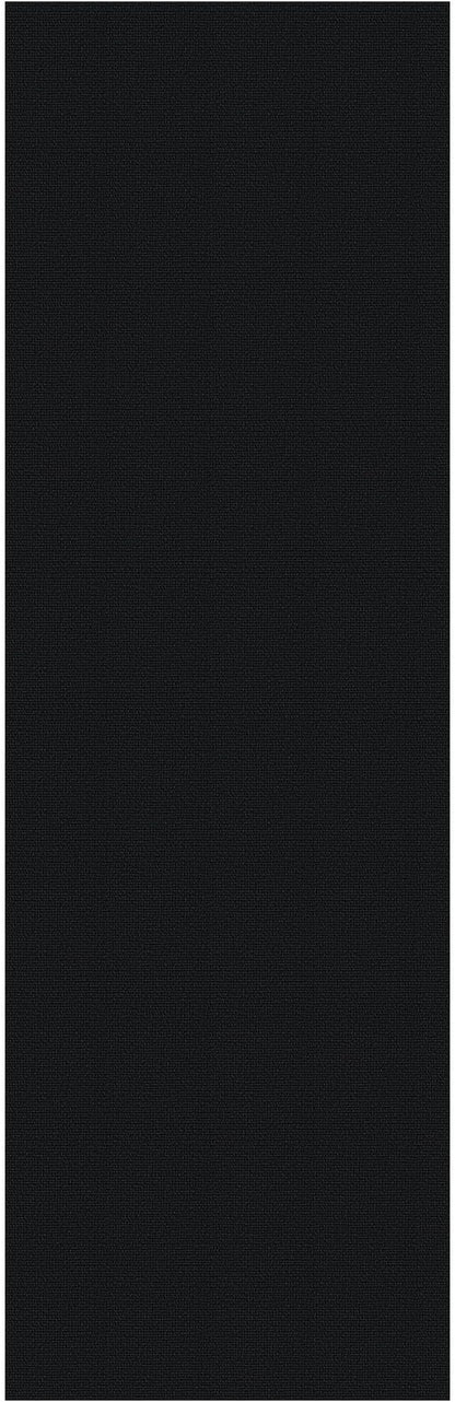 EARTHALL Washable Runner Rug 2x7 Ft Non Slip Runners for Hallways Cotton Rubber Backed Kitchen Runner Braided Indoor Floor Carpet Runners for Entryway, Hallway, Kitchen, Bedroom, Black