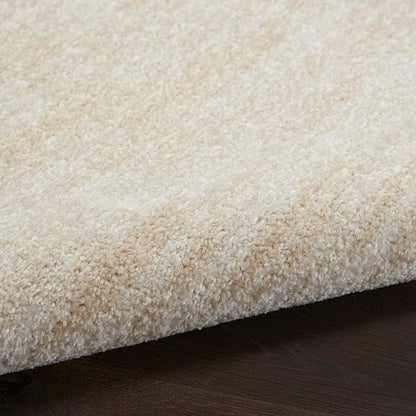 Nourison Home Nourison Essentials Ivory Beige 2'2" x 16' Area Rug - Easy Clean, Non Shedding, Bed Room, Living Room, Dining Room, Kitchen (16' Runner)