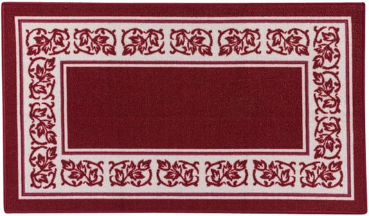 Floral Border Rug