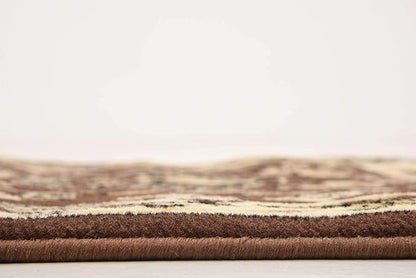 Unique Loom Sialk Hill Collection Area Rug - Washington (2' 2" x 8' 2" Runner Brown/Black)