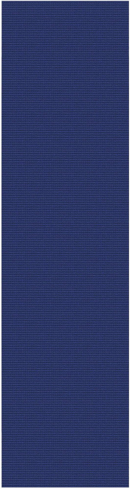 Braided Runner Rug 2.6x10 Ft Washable Runners for Hallways Kitchen Runner Rug Rubber Backed Cotton Long Entryway Runner Indoor, Woven Carpet for Hall Kitchen Entryway, Royal Blue/Navy