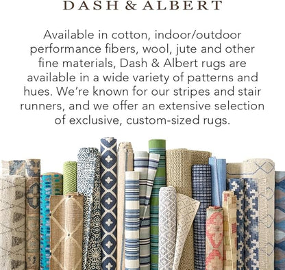 Dash & Albert Rowley Grey Machine Washable Rug, 5 X 8 Feet, Grey Graphic Pattern
