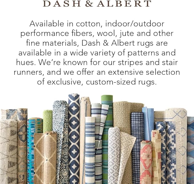 Dash and Albert Loggia Grey Handwoven Wool Rug, 5 X 8 Feet, Grey Solid Pattern - Premium Luxury Hotel Quality Soft Breathable Hypoallergenic Machine Washable Easy Care All Season Comfortable