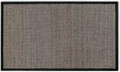 Artoid Mode Washable Non Skid Kitchen Rugs and Mats Doormat, Absorbent Door Mat Rugs for Kitchen Floor Front of Sink Hallway Black 17x29 Inch