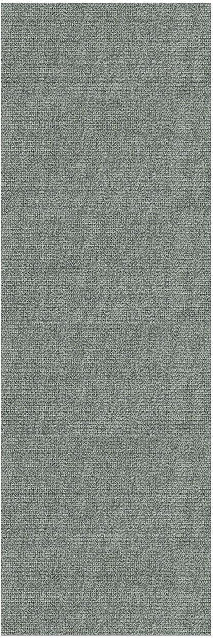 EARTHALL Washable Runner Rug 2x6 Ft Non Slip Runners for Hallways Cotton Rubber Backed Kitchen Runner Braided Indoor Floor Carpet Runners for Entryway, Hallway, Kitchen, Bedroom, Green/Grey
