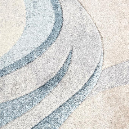 Home Dynamix Tribeca Slade Modern Area Rug, Abstract Blue 7'10"x10'6"
