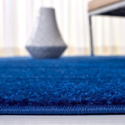 SAFAVIEH Adirondack Collection Runner Rug - 2'6" x 18', Light Blue & Dark Blue, Modern Ombre Design, Non Shedding & Easy to Clean, Ideal for Hallway, Foyer, Kitchen, Entryway, Bedroom (ADR113F)