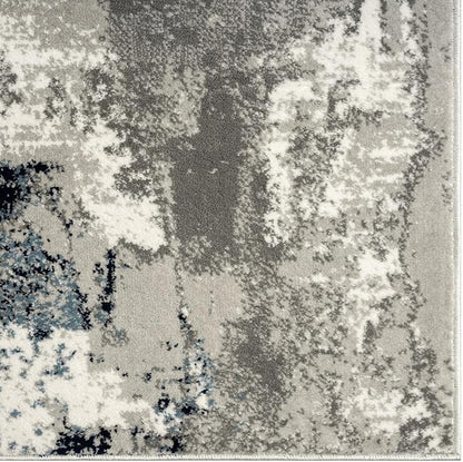 LUXE WEAVERS Kimberly Collection Ivory 8x10 Modern Abstract Area Rug