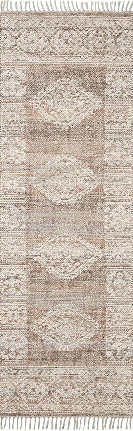 Loloi Angela Rose Rivers Collection RIV-05 Lilac/Ivory 7'-9" x 9'-9" Reversible Area Rug