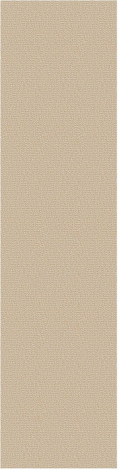 EARTHALL Washable Runner Rug 2x10 Ft Non Slip Runners for Hallways Long Cotton Rubber Backed Kitchen Runner Braided Indoor Floor Carpet Runners for Entryway, Hallway, Kitchen, Golden Beige/White