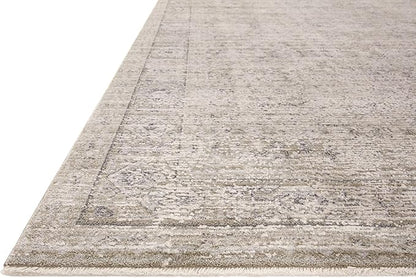 Loloi Amber Lewis Alie Collection ALE-03 Taupe/Dove 5'-3'' x 7'-9'', .13'' Pile Height, Area Rug