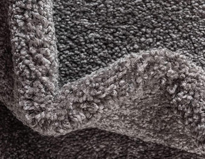 Unique Loom Solo Collection Area Rug - Calabasas (7' 10" x 10' Rectangle, Gray)