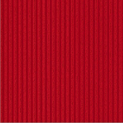 Ottomanson Mud Mat 2' x 2' Entryway Rug - Non-Slip Scraper Doormat for Muddy Paws, Dirt Trapping Indoor/Outdoor Mat for High-Traffic Areas, Kitchen, Garage, Patio, Red