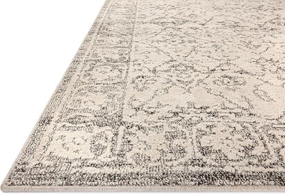 Loloi Magnolia Home by Joanna Gaines Gigi Collection GIG-02 Ivory/Stone 2'-7" x 10'-0" Runner Rug
