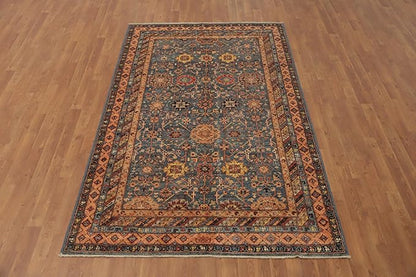 Traditional Collection 7' 11'' X 4' 11'' Rug Rug, All-Over 100% Wool Carpet for Home Décor, Foyer and Hallway