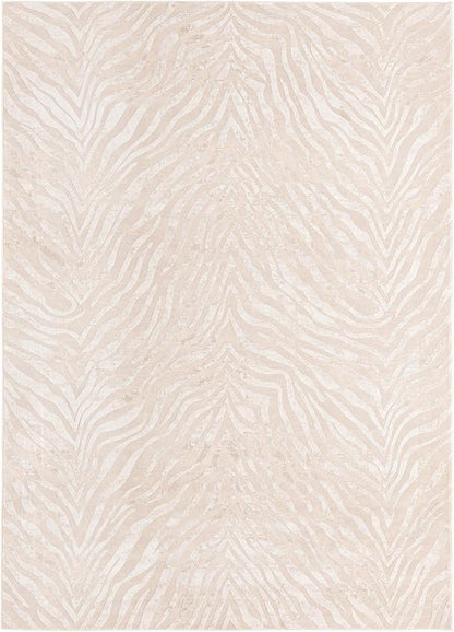 Unique Loom Finsbury Collection Area Rug - Meghan (7' x 10' Rectangle, Ivory Beige)