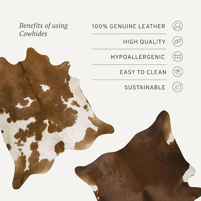 Brindle Brazilian Cowhide: XL
