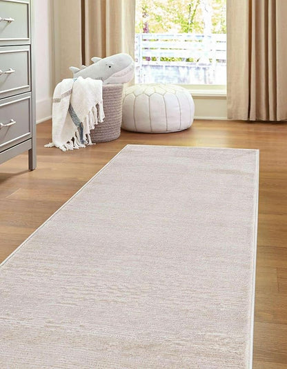 Unique Loom Finsbury Collection Area Rug - Kate (2' x 6' 1" Runner, Ivory/ Beige)
