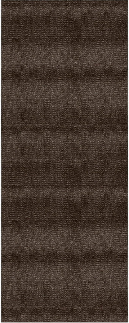 EARTHALL Washable Runner Rug 2x5 Ft Non Slip Runners for Hallways Cotton Rubber Backed Kitchen Runner Braided Indoor Floor Carpet Runners for Entryway, Hallway, Kitchen, Bedroom, Brown/Coffee