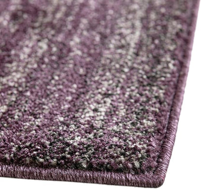 Rugs.com Angelica Collection Rug – 6' x 9' Violet Medium Rug Perfect for Bedrooms, Dining Rooms, Living Rooms