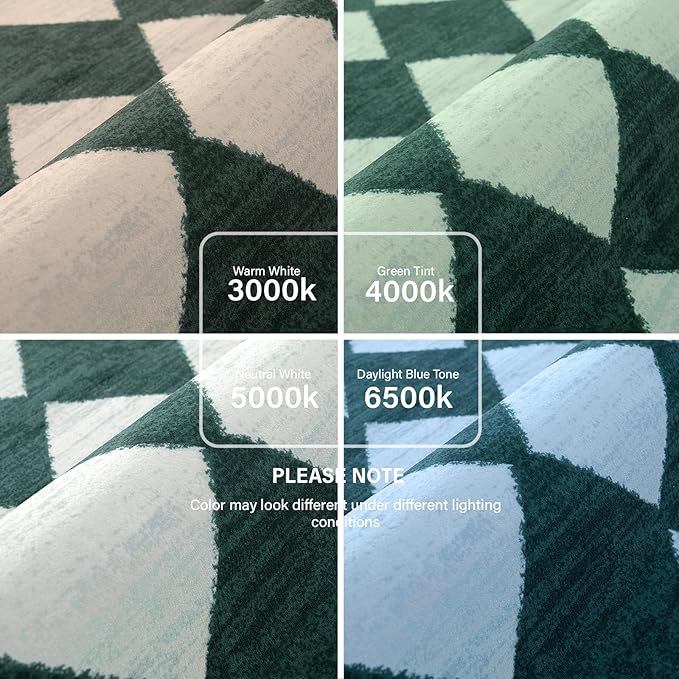 Lahome Checkered Washable 2x8 Green Runners for Hallways Non Slip, Ultra-Thin Kitchen Bathroom Runner Rugs, Moroccan Trellis Throw Carpet Runner for Bedroom Entryway Decor (2'x8',Dark Green)