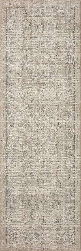Loloi Amber Lewis Alie Collection ALE-03 Taupe/Dove 5'-3'' x 7'-9'', .13'' Pile Height, Area Rug