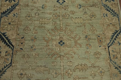 Transitional Collection 11' 7'' X 3' 0'' Runner Rug Rug, All-Over 100% Wool Carpet for Home Décor, Foyer and Hallway