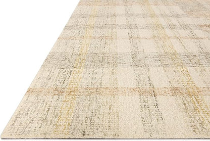 Loloi Chris Loves Julia Chris Collection CHR-04 Natural/Multi 7'-9'' x 9'-9'', .50" Pile Height, Area Rug