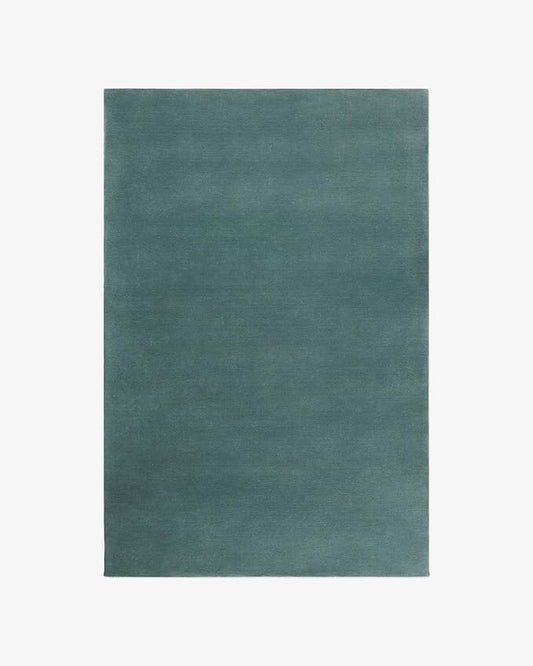 Hand-Tufted Wool Round Area Rug – Soft Premium Wool Carpet for Living Room, Bedroom & Home Décor – 5X5 ft| Pale Green – Durable, Non-Slip Backing, Handcrafted Rug
