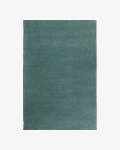 Hand-Tufted Wool Rectangle Area Rug – Soft Premium Wool Carpet for Living Room, Bedroom & Home Décor – 7X10 ft| Pale Green – Durable, Non-Slip Backing, Handcrafted Rug