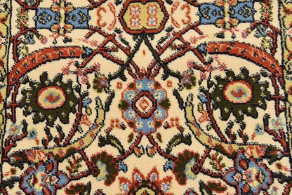 Unique Loom Espahan Collection Area Rug - Cape Cod (2' 7" x 10' Runner, Cream/ Black)