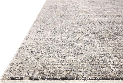 Loloi Amber Lewis Alie Collection ALE-01 Stone/Mist 9'-6'' x 13'-1'', .13'' Pile Height, Area Rug