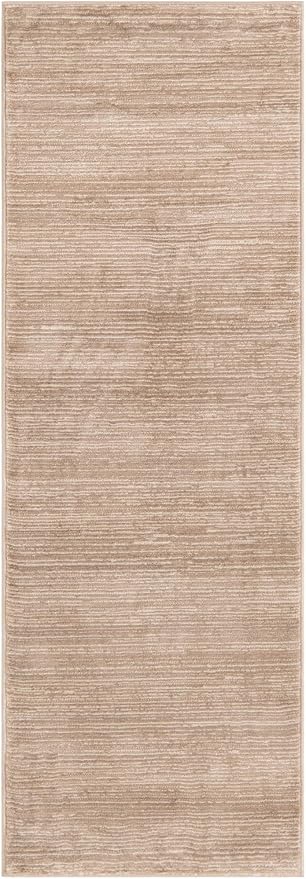 Unique Loom Finsbury Collection Area Rug - Kate (2' x 6' 1" Runner, Beige/ Ivory)
