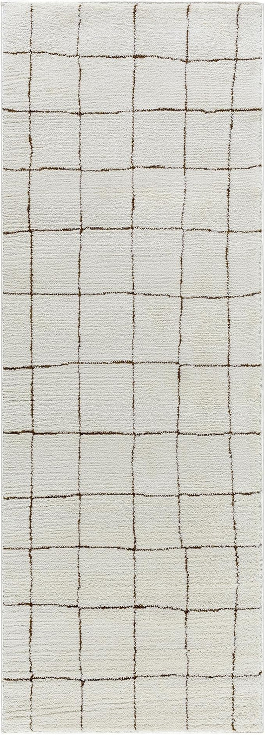Livabliss x Our PNW Home Cascade Minimalist Area Rug, 12' x 15', Ivory