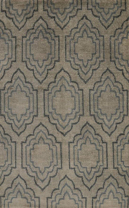Traditional Collection 7' 7'' X 5' 0'' Rug Rug, All-Over Viscose Silk Carpet for Home Décor, Foyer and Hallway