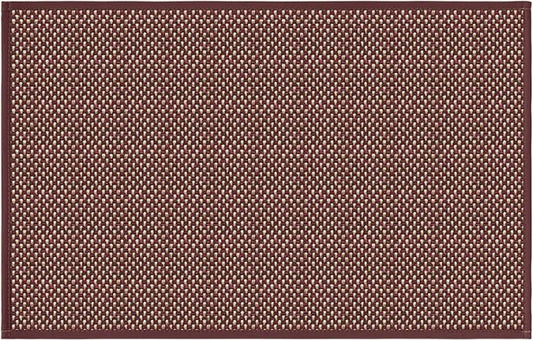 Artoid Mode Washable Non Slip Rubber Backing Kitchen Rugs Red Doormat, Absorbent Kitchen Floor Mats Front of Sink Kitchen Mats for Floor Home Decor 17x29 Inch