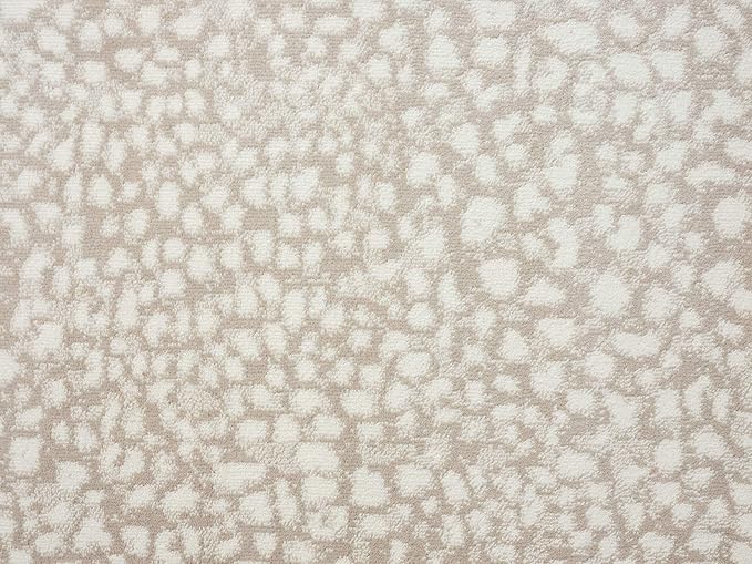 Abani Beige Cheetah Print 7'9"x10'2" Area Rug Rugs, Arto Collection - Contemporary Durable Accent Rug