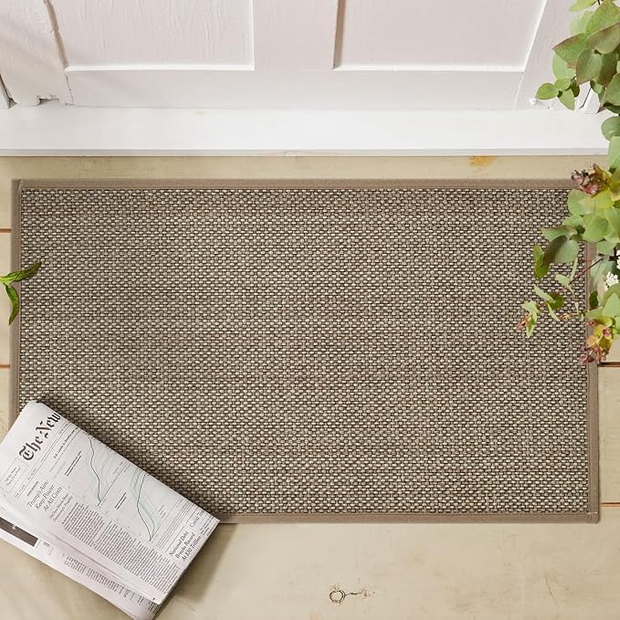 Artoid Mode Non Skid Washable Kitchen Rugs Mats Doormat, Rubber Backing Absorbent Rugs for Kitchen Door Mat Kitchen Mats Floor Mats Front of Sink 17x29 Inch
