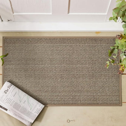 Artoid Mode Non Skid Washable Kitchen Rugs Mats Doormat, Rubber Backing Absorbent Rugs for Kitchen Door Mat Kitchen Mats Floor Mats Front of Sink 17x29 Inch