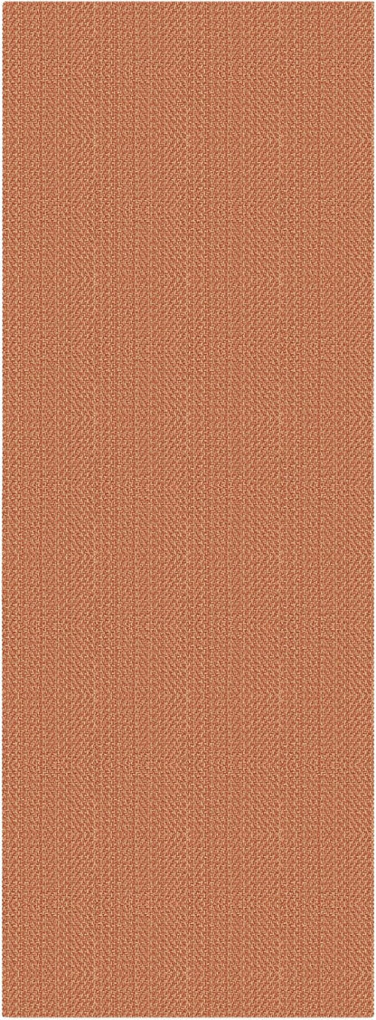 IOHOUZE Washable Runner Rug 2x6 Non Slip Runners for Hallways Entryway Runner Indoor, Kitchen Rugs Woven Cotton Floor Carpet for Kitchen Hall Entrance Bedroom, Rustic Orange