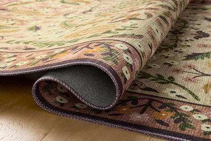 Loloi Rifle Paper Co. Canopy Collection CNP-03 Aubergine 6'-0" x 9'-0" Area Rug