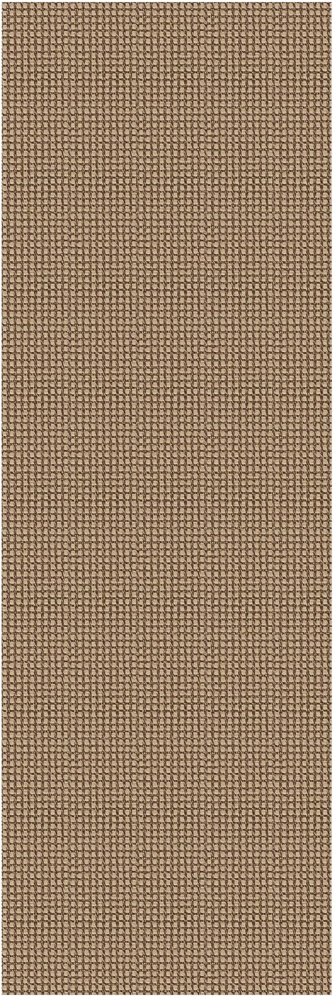 Braided Runner Rug 2x8 Ft Washable Runners for Hallways Non Slip Kitchen Runner Rug Cotton Entryway Runner Indoor, Woven Floor Carpet for Hall Kitchen Bedroom, Orange/Tan/Brown