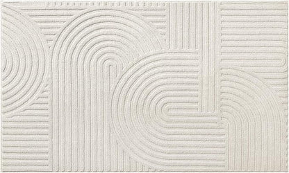 Pauwer 3x5 Washable Area Rugs for Living Room Modern Beige Solid Color Soft Fluffy Rugs for Bedroom Non Slip Boho Accent Indoor Mat Floor Carpet Cover for Kids Room Dining Room Kitchen Office, Beige