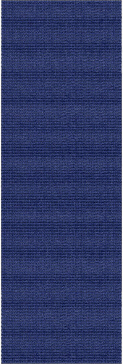 IOHOUZE Washable Runner Rug 2x6 Non Slip Runners for Hallways Entryway Runner Indoor, Kitchen Rugs Woven Cotton Floor Carpet for Kitchen Hall Entrance Bedroom, Royal Blue/Navy