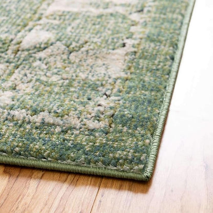 Unique Loom Isabella Collection Area Rug - Adjani (3' 3" x 5' 3" Rectangle, Green/ Ivory)