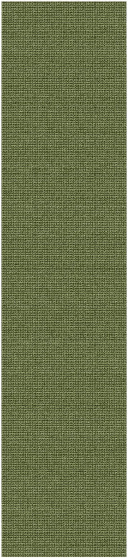 Braided Runner Rug 3x12 Ft Washable Runners for Hallways Non Slip Rubber Backed Kitchen Runners Cotton Long Entryway Runner Indoor, Woven Carpet for Hall Kitchen Entryway, Green