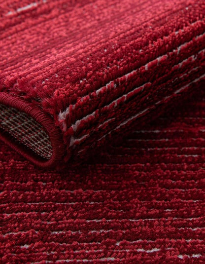 Unique Loom Finsbury Collection Area Rug - Kate (7' 10" x 10' Oval, Red)