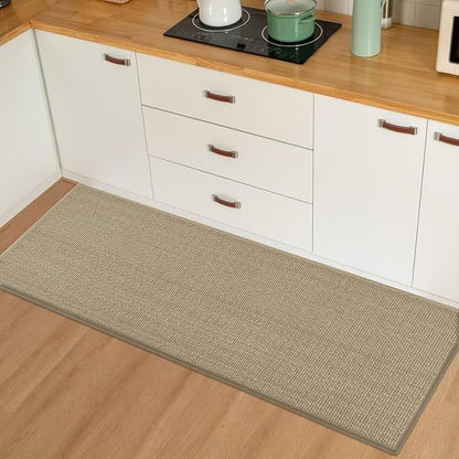 Artoid Mode Washable Non Slip Rubber Backing Kitchen Rugs Doormat, Absorbent Kitchen Floor Mats Front of Sink Kitchen Mats for Floor Home Decor 20x48 Inch